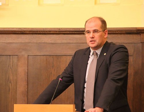 Landrat Jendricke im Nordh&auml;user Kreistag (Foto: Angelo Glashagel)