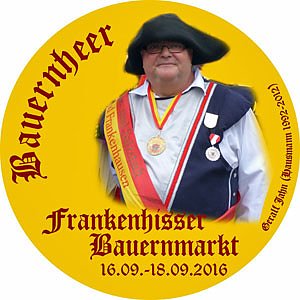 Hausm&auml;nner verk&uuml;nden wieder Er&ouml;ffnung des Bauernmarkts (Foto: Stadtmarketing Bad Frankenhausen)