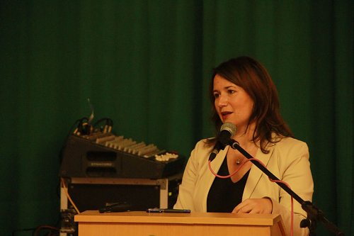 Thüringens Umweltministerin Anja Siegesmund - Südharz und Kyffhäuser sind das "Tafelsilber des Naturschutzes" (Foto: Angelo Glashagel)