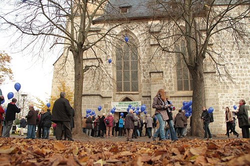 12 Schritte zum 500. Reformationsjubiläum, den ersten tat man heute in der Blasii-Kirche in Nordhausen (Foto: Angelo Glashagel)