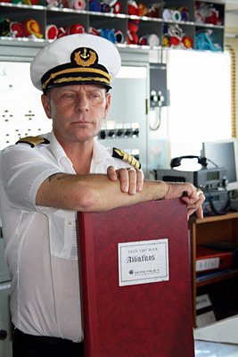 Auf der Br&uuml;cke der Albatros (Foto: Hans-J&uuml;rgen Schmidt)