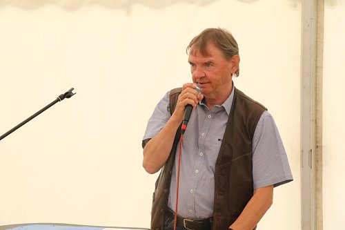 Ein Mann vom Fach und überzeugt von der Idee - Prof. a. D. Rainer Große (Foto: agl)