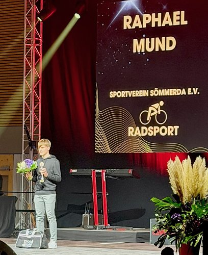Raphael Mund ist Nachwuchssportler des Jahres 2024/25 (Foto: Steffen Mund)