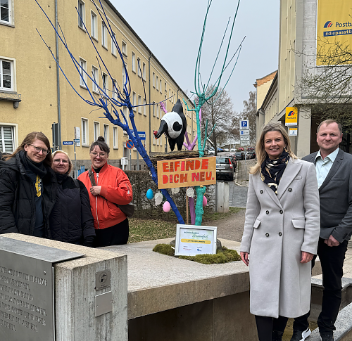 Der Lutherbrunnen wurde von der Jugendkunstschule (Foto: Stadt Nordhausen)