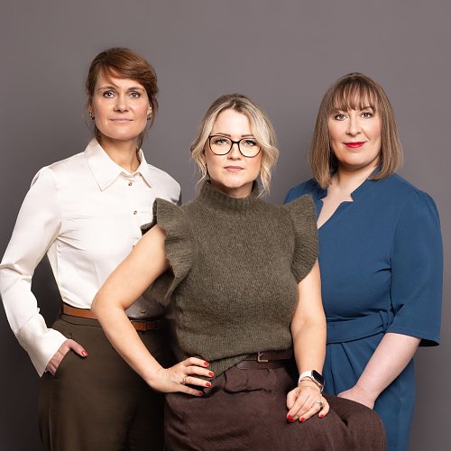 Andrea Kern-Scholz (Mitte) mit ihrem Team Sabine Ohrdorf (rechts) und Franziska Gutzeit.  (Foto: Christiane Neupert)