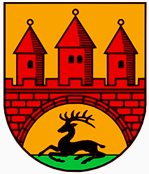 Dieses Wappen nutzt Neustadt seit 1531 (Foto: Tim Schäfer)