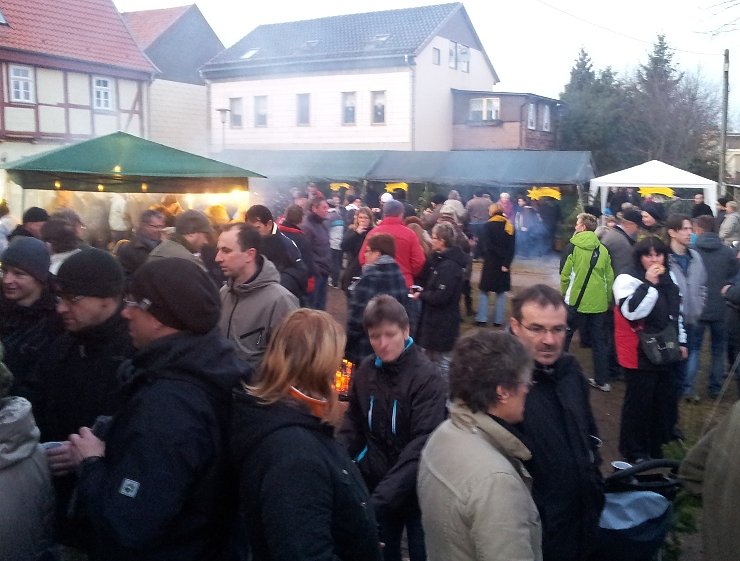 Weihnachtsmarkt in Salza (Foto: S. Iffland)
