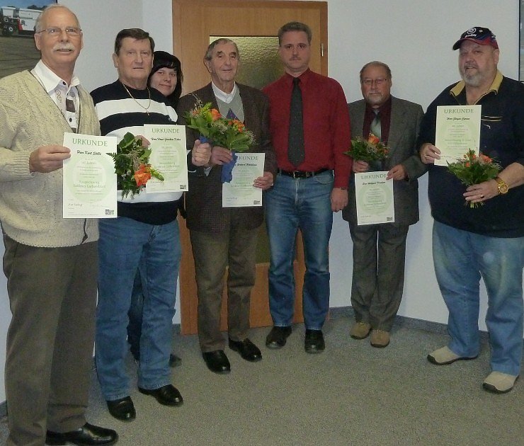 Bew&auml;hrte Kraftfahrer (Foto: Kreisverkehrswacht)