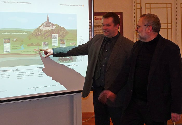 Auf der Gr&uuml;nen Woche (Foto: Karl-Heinz Herrmann)