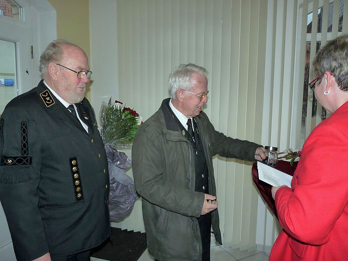 Die Linke gab Empfang (Foto: Karl-Heinz Herrmann)