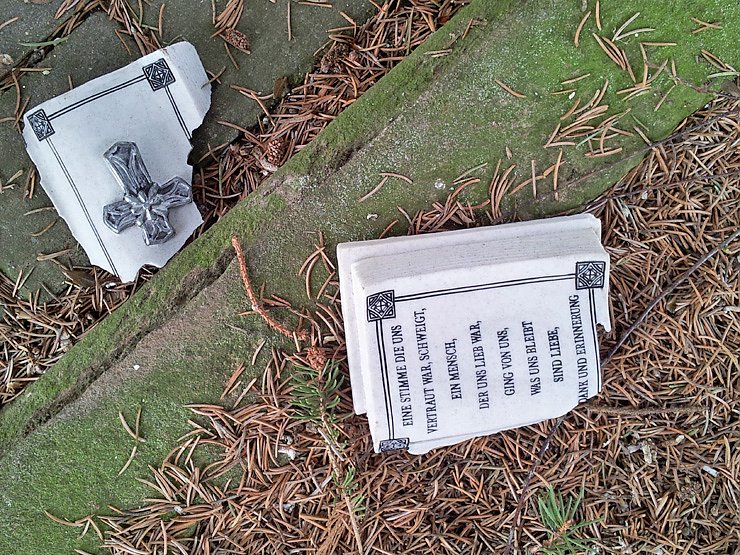 Sinnlose Zerst&ouml;rung (Foto: Mario Merten)