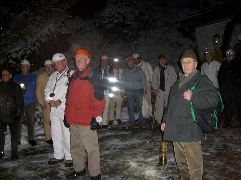 Mettenschicht in der Langen Wand (Foto: M. Kappler)