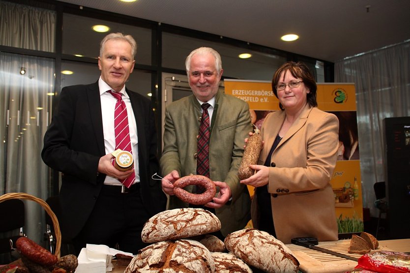 Eichsfelder Spezialit&auml;ten im Landtag (Foto: Christina Tasch)