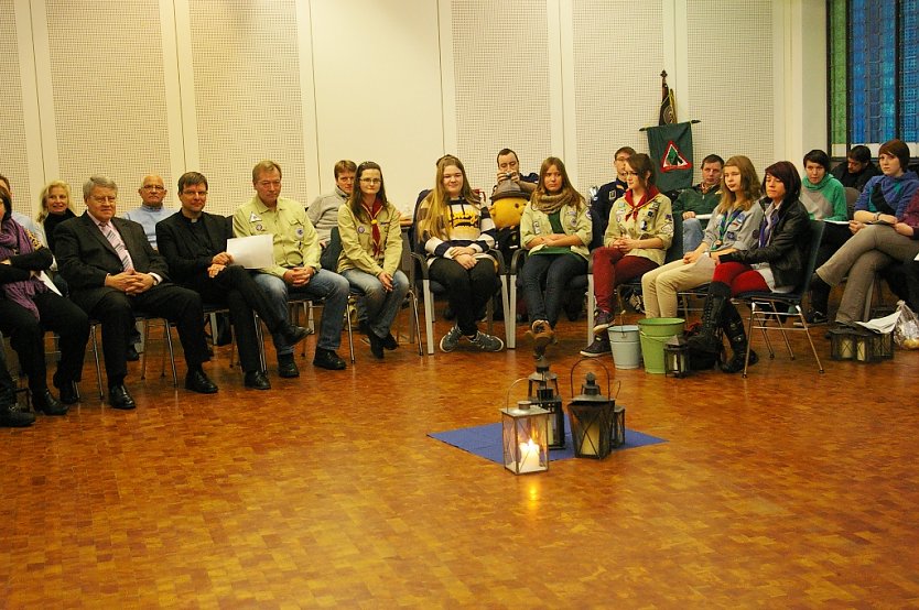 Aussendungsfeier Friedenslicht (Foto: Ilka K&uuml;hn)