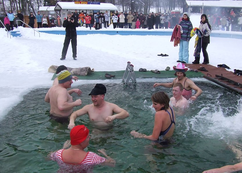 Anbaden (Foto: privat)