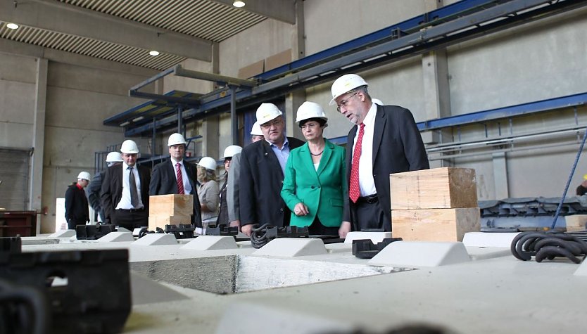 Lieberknecht bei HABAU (Foto: nnz)