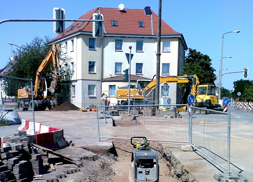 Bauarbeiten dauern an (Foto: privat)