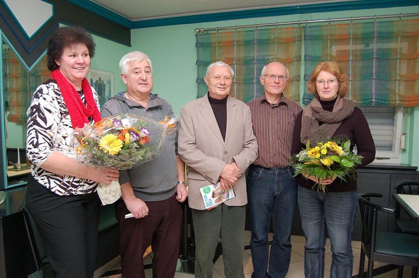 Das neue Präsidium (Foto: Richter) Das neue Präsidium (Foto: Richter)