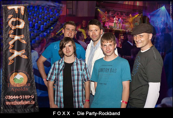  F.O.X.X-Partyrockband  kommt nach SDH (Foto: Foxx)