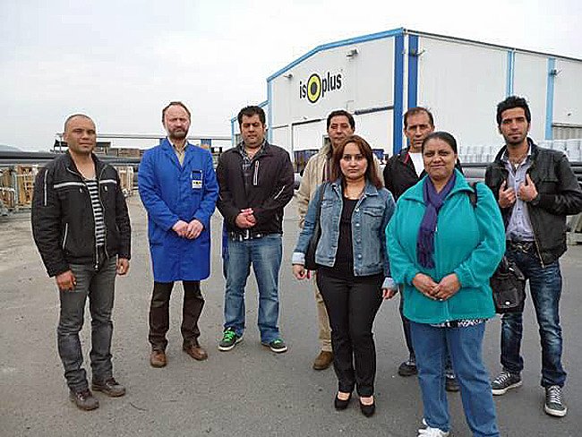 Unterst&uuml;tzung von Isoplus (Foto: VHS Kyffh&auml;userkreis)