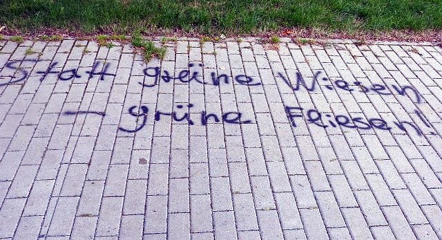 Entdeckter Spruch (Foto: H. Buntfu&szlig;)