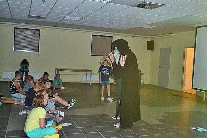 Lesespektakel im Ferienpark Feuerkuppe (Foto: Ferienpark Feuerkuppe)