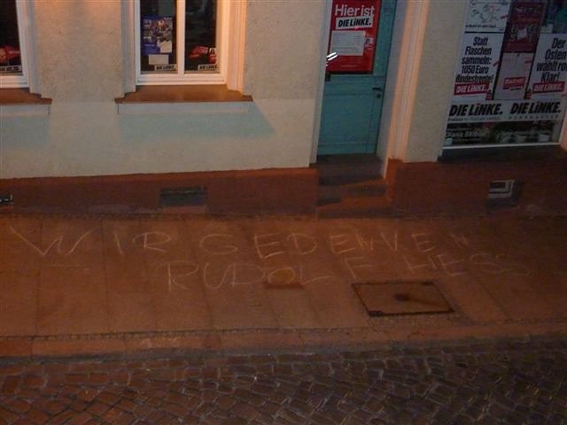 Beschmiert (Foto: nnz)