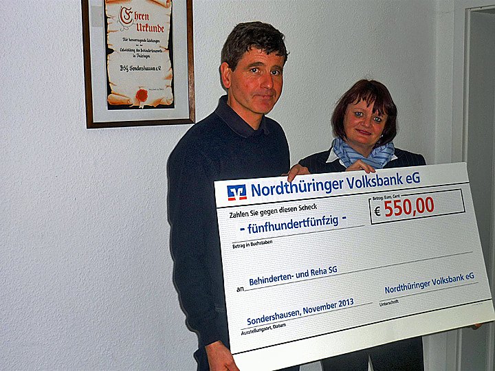 Unterstützung Behindertensport (Foto: BRSG) Unterstützung Behindertensport (Foto: BRSG)