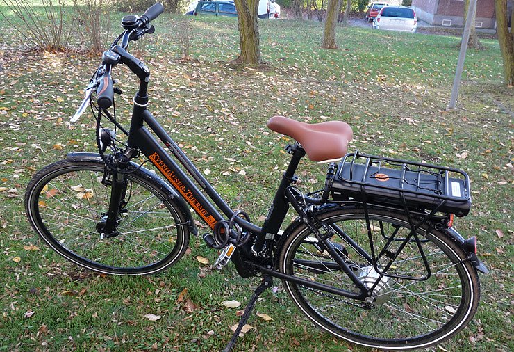 Mit dem E-Bike unterwegs (Foto: Karl-Heinz Herrmann) Mit dem E-Bike unterwegs (Foto: Karl-Heinz Herrmann)