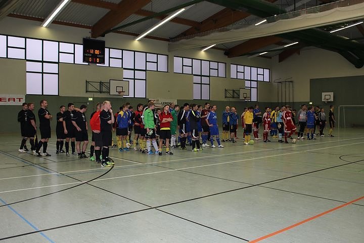 Start Hallenturnier (Foto: Karl-Heinz Herrmann)