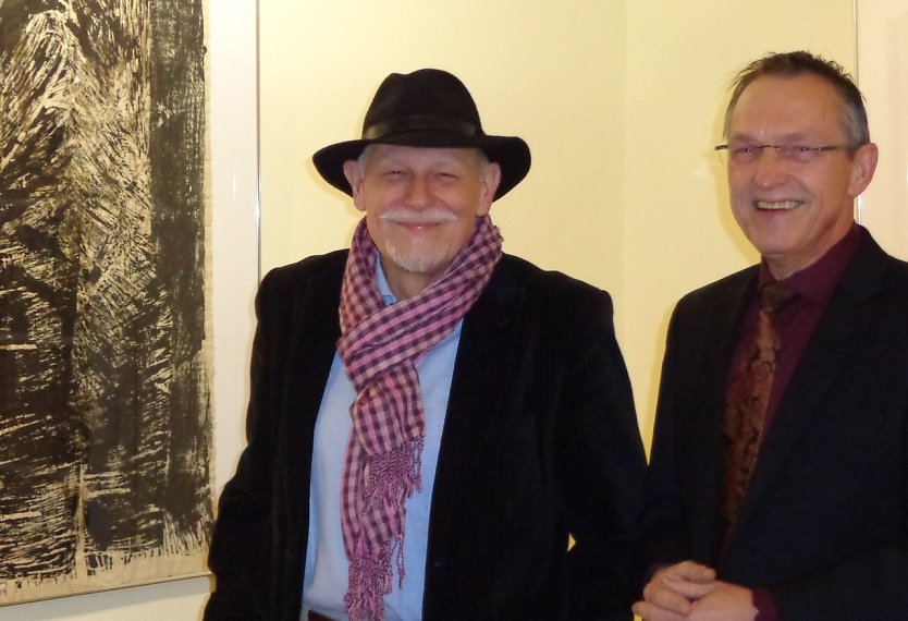 Weggef&auml;hrten - Gerd Mackensen (links) (Foto: Hans-Georg Backhaus)