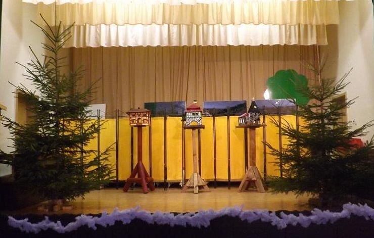 B&uuml;hne gestaltet (Foto: privat)