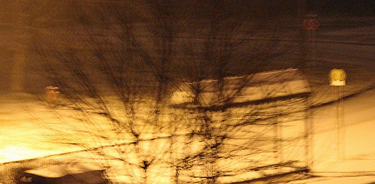 Schneefall geht los (Foto: Karl-Heinz Herrmann)