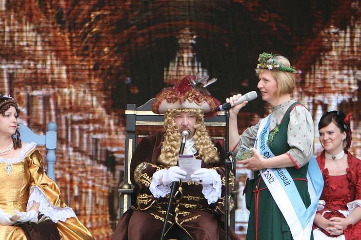 Der Fürst kommt (Foto: BarockVz) Der Fürst kommt (Foto: BarockVz)