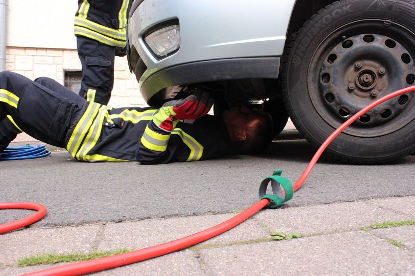 Tierrettung (Foto: Feuerwehr Heiligenstadt)