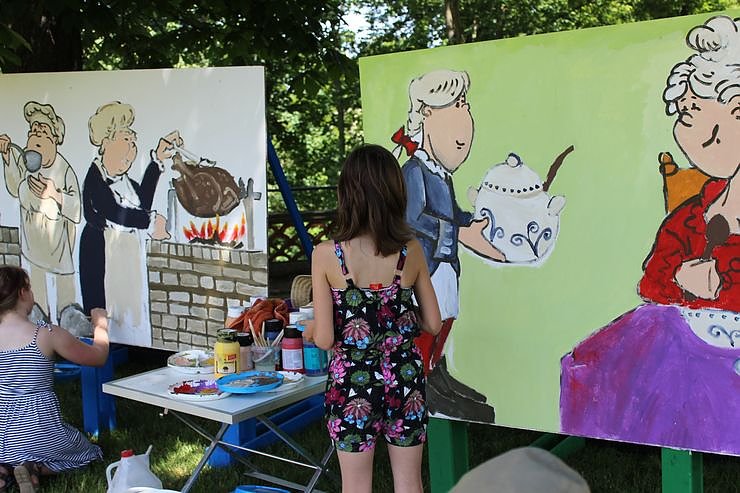 Flinke Maler und mehr (Foto: Karl-Heinz Herrmann)