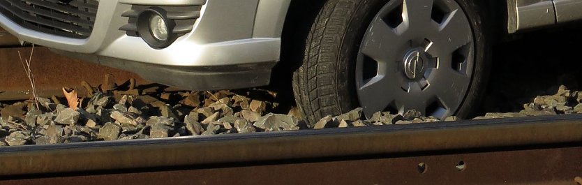 Im Schotterbett (Foto: nnz) Im Schotterbett (Foto: nnz)