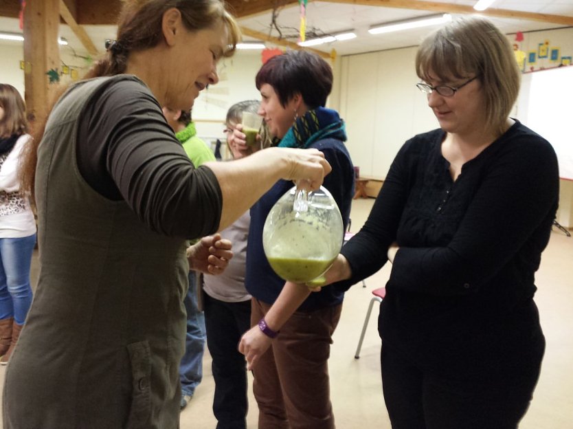 Gesund trinken (Foto: Karin Sommer)