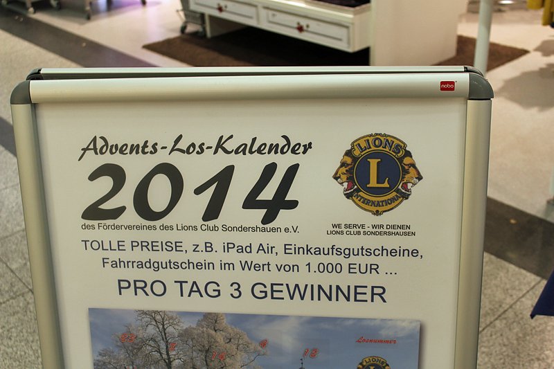 Advents-Los-Kalender 2014 (Foto: Karl-Heinz Herrmann)