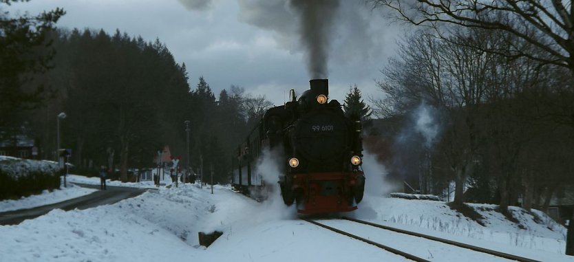 Der Nikolaus ist unterwegs (Foto: W. Schwarzbach)