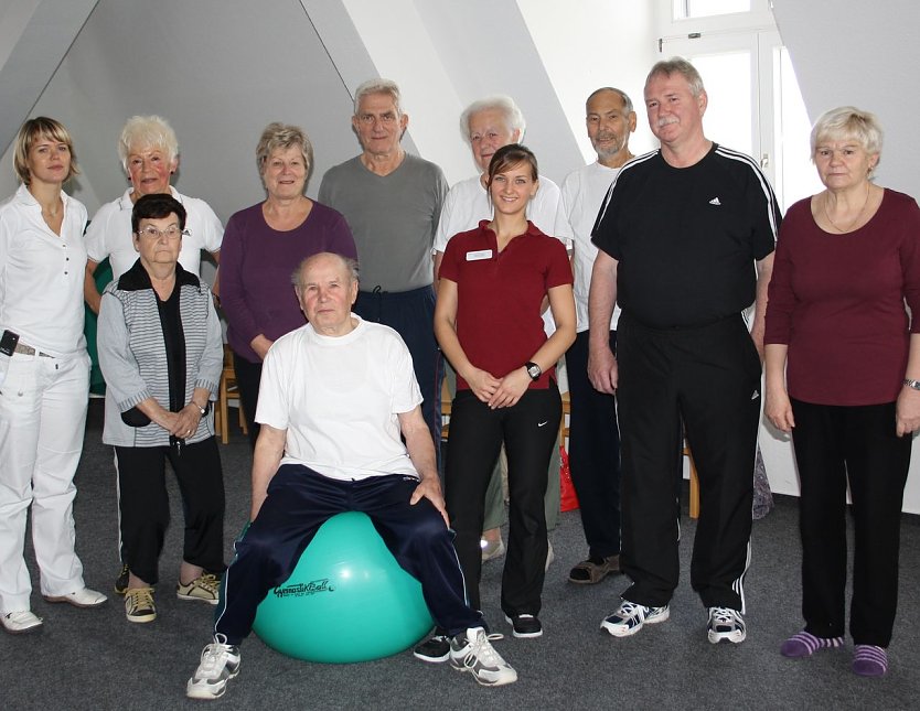 Herzsportgruppe in Bleicheröder Klinik (Foto: privat)