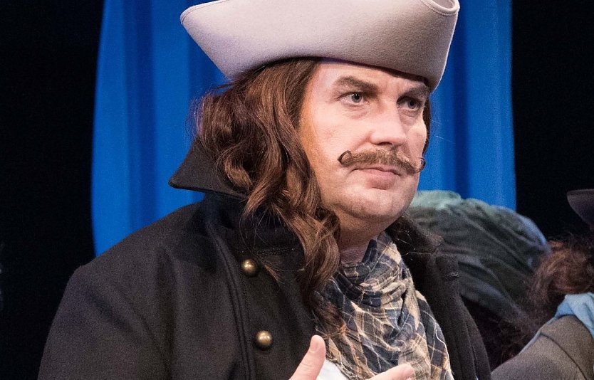 Alexander Günther als Falsacappa in „Die Banditen“ in Nordhausen (Foto: R. Obst)