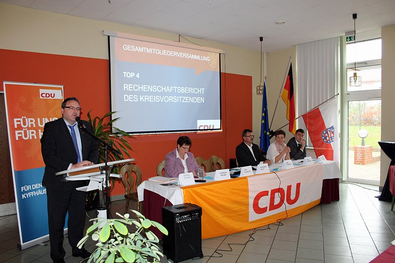 Aus dem Rechenschaftsbericht der Kreis-CDU (Foto: Karl-Heinz Herrmann)