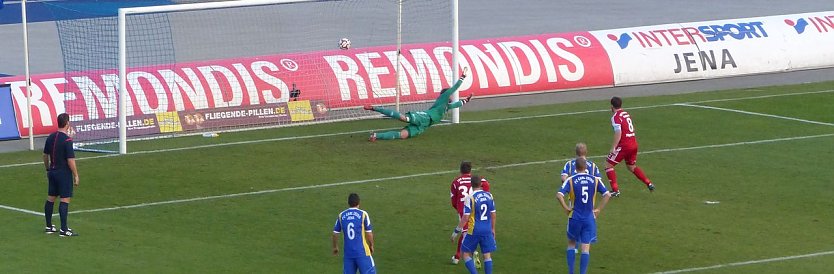 Der Anschlusstreffer zum 1:2 (Foto: nnz)