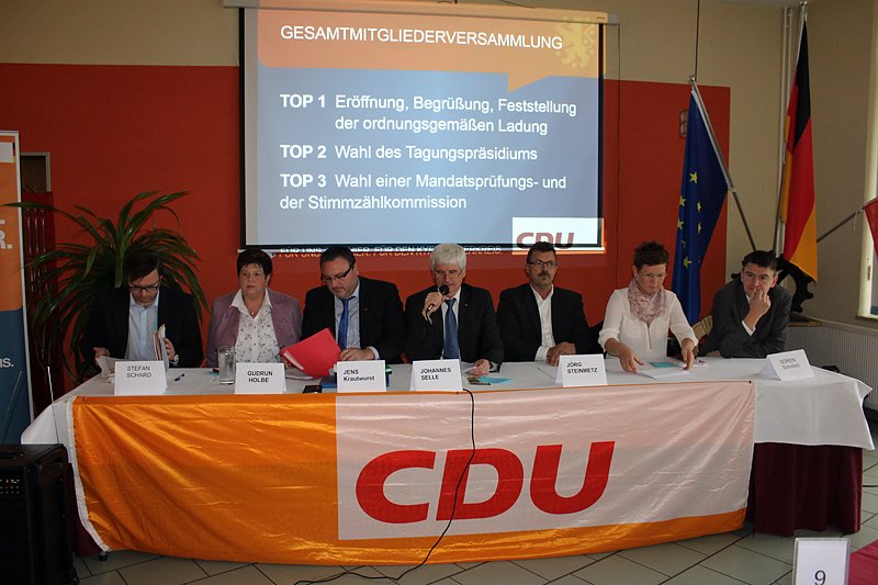 CDU Mitgliederversammlung hat gewählt (Foto: Karl-Heinz Herrmann)