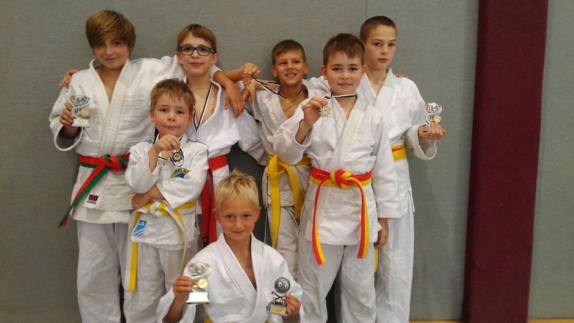 Die Nordhäuser Judokas konnten mehrere Siege feiern (Foto: Judoclub Nordhausen)