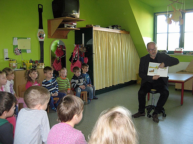 In Rockstedt vorgelesen (Foto: Wahlkreisbüro M. Scherer)