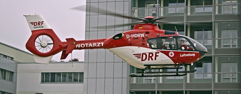 "Christoph 37" am Südharz Klinikum Nordhausen (Foto: Michael Caspari)