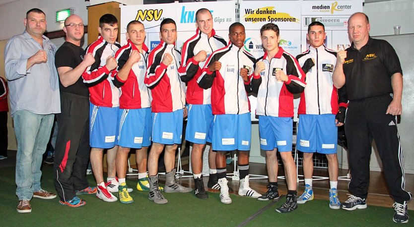 Die siegreicher Mannschaft aus Nordhausen (Foto: St. Iffland)