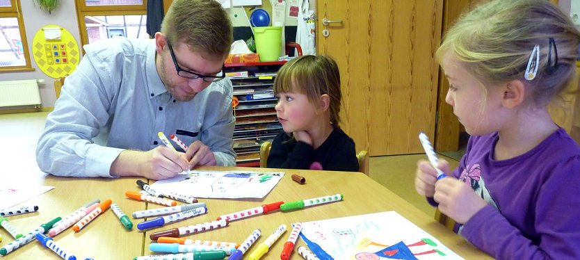 JU-Wichtel in Kita in Gro&szlig;wechsungen (Foto: privat)